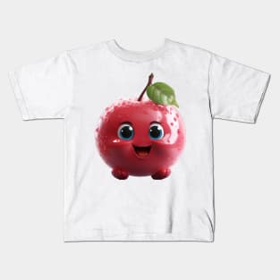 Adorable Red Cherry Buddy Kids T-Shirt